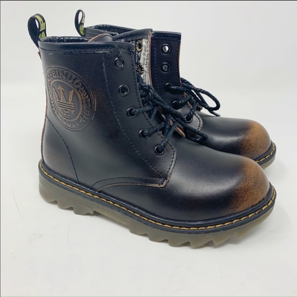 boys combat boots